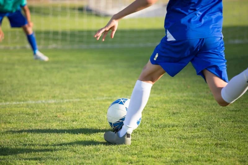 Youth soccer player